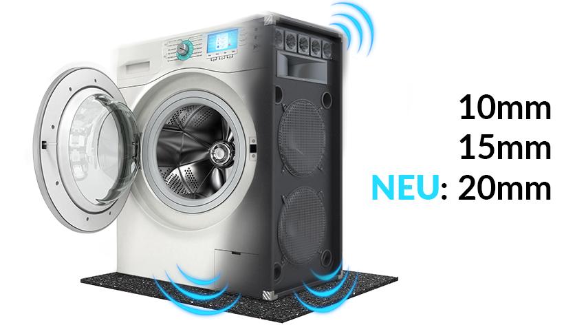 Was bringt eine Antivibrationsmatte für Waschmaschinen?