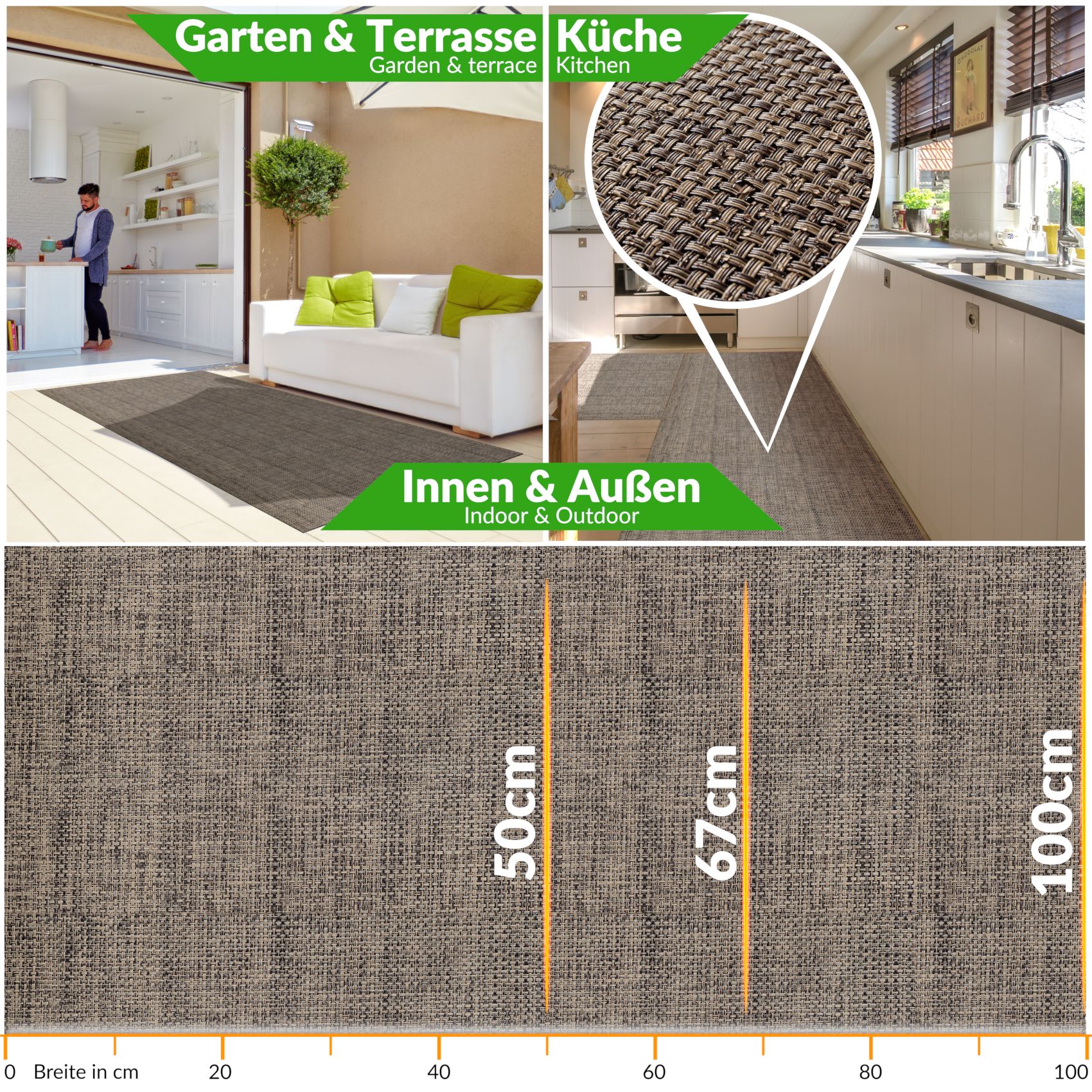 Tatami Indoor- Outdoor Teppich
