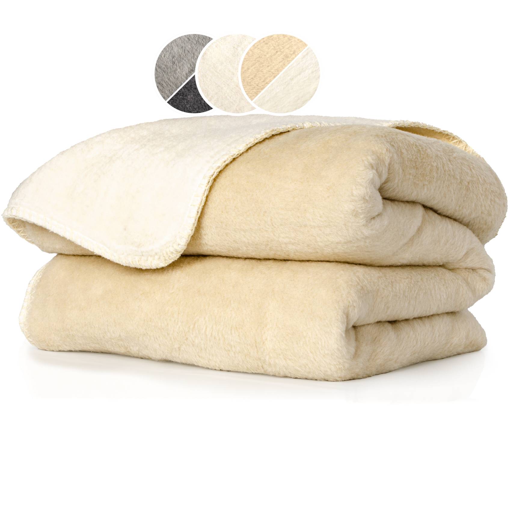 Wohndecke Tagesdecke - Decke Premium Baumwolle vieles Dralon mehr Uni Kuscheldecke Wachstuchtischdecken &